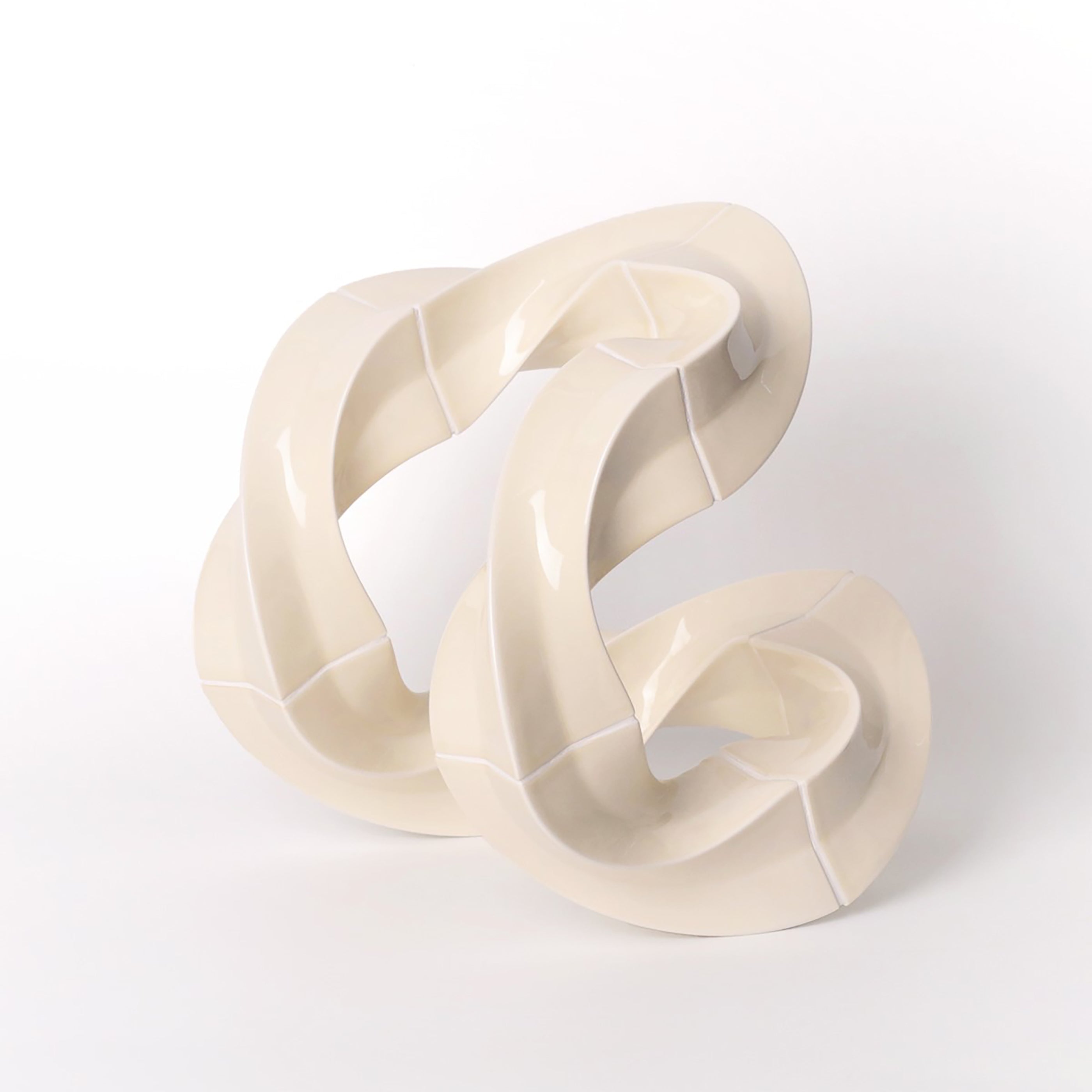 MOBIUS STRIP OBJECT - BEIGE
