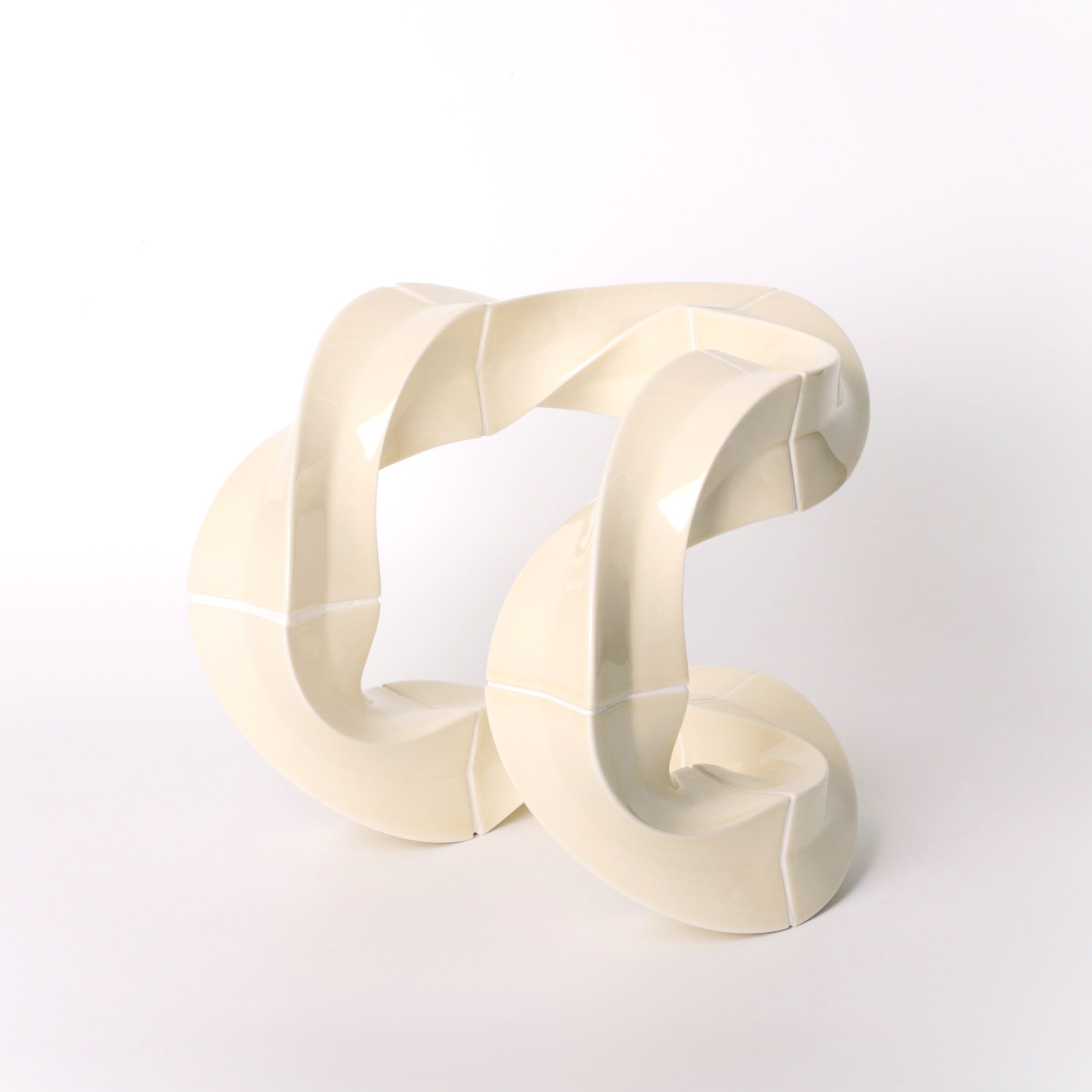 MOBIUS STRIP OBJECT - BEIGE