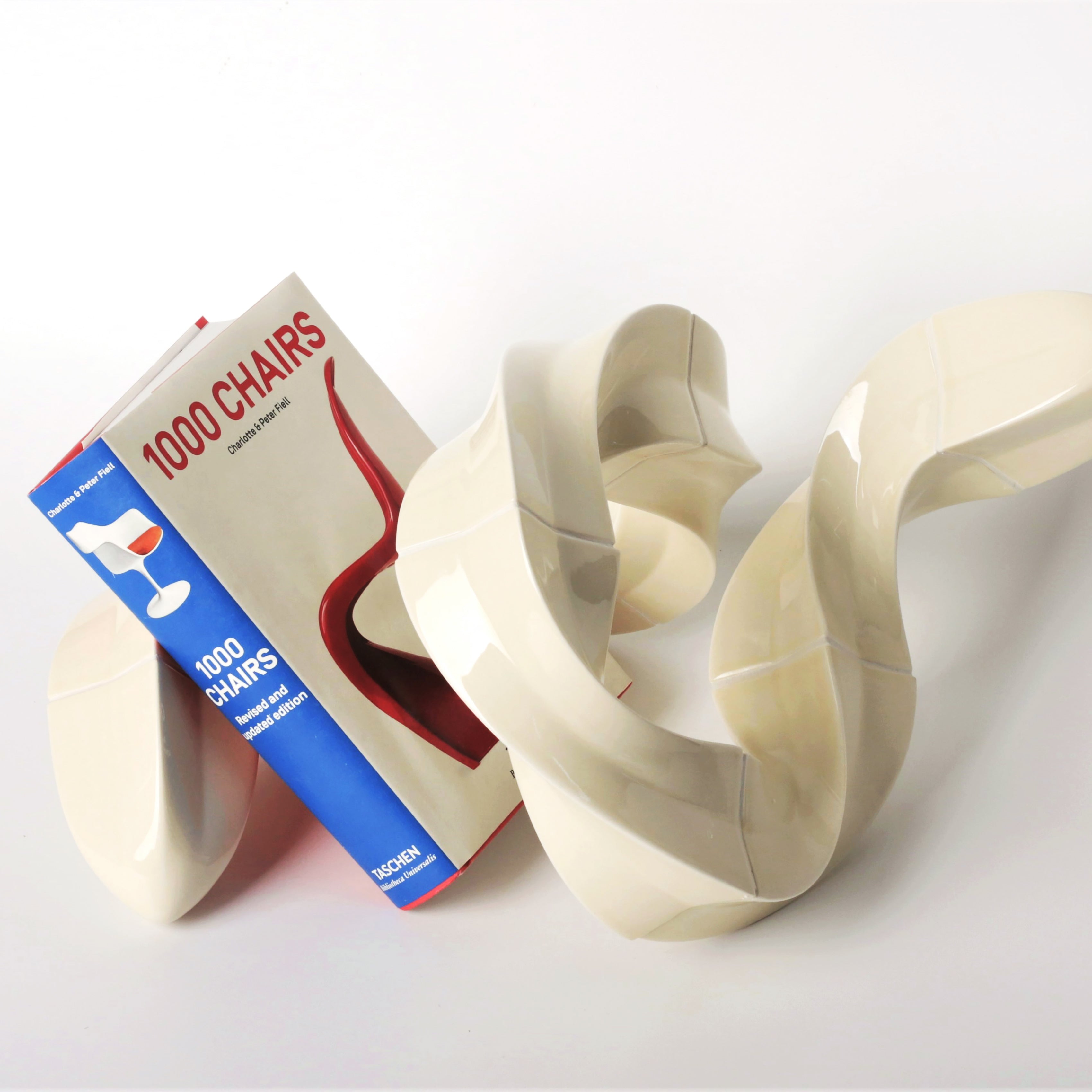 MOBIUS SPRING OBJECT - BEIGE