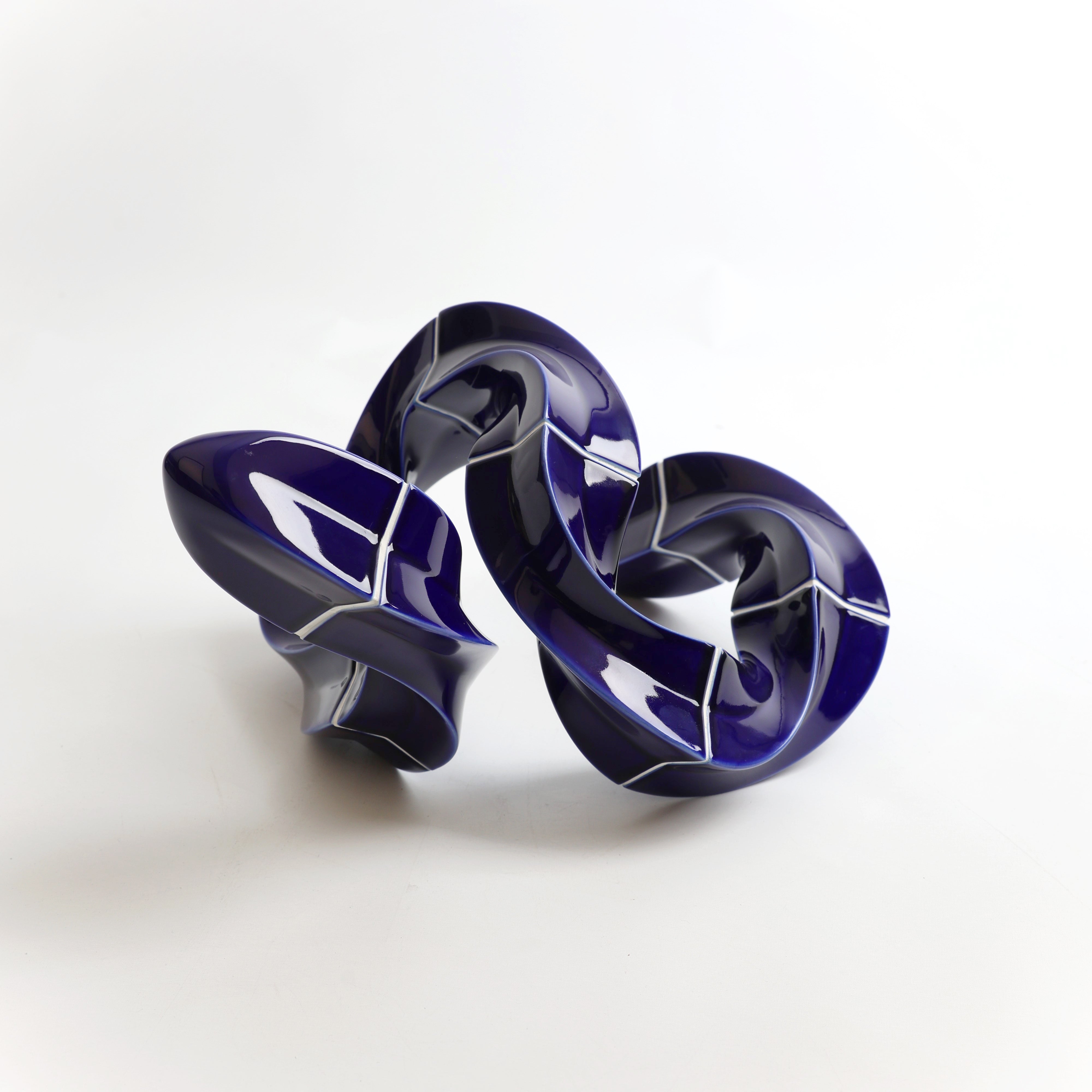MOBIUS SPRING OBJECT - COBALT