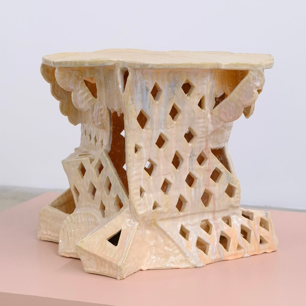 Soban Top Table (Pink)