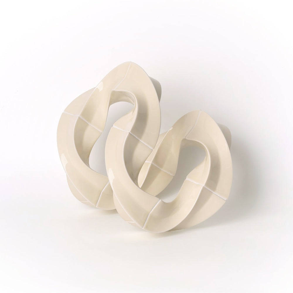 MOBIUS STRIP OBJECT - BEIGE