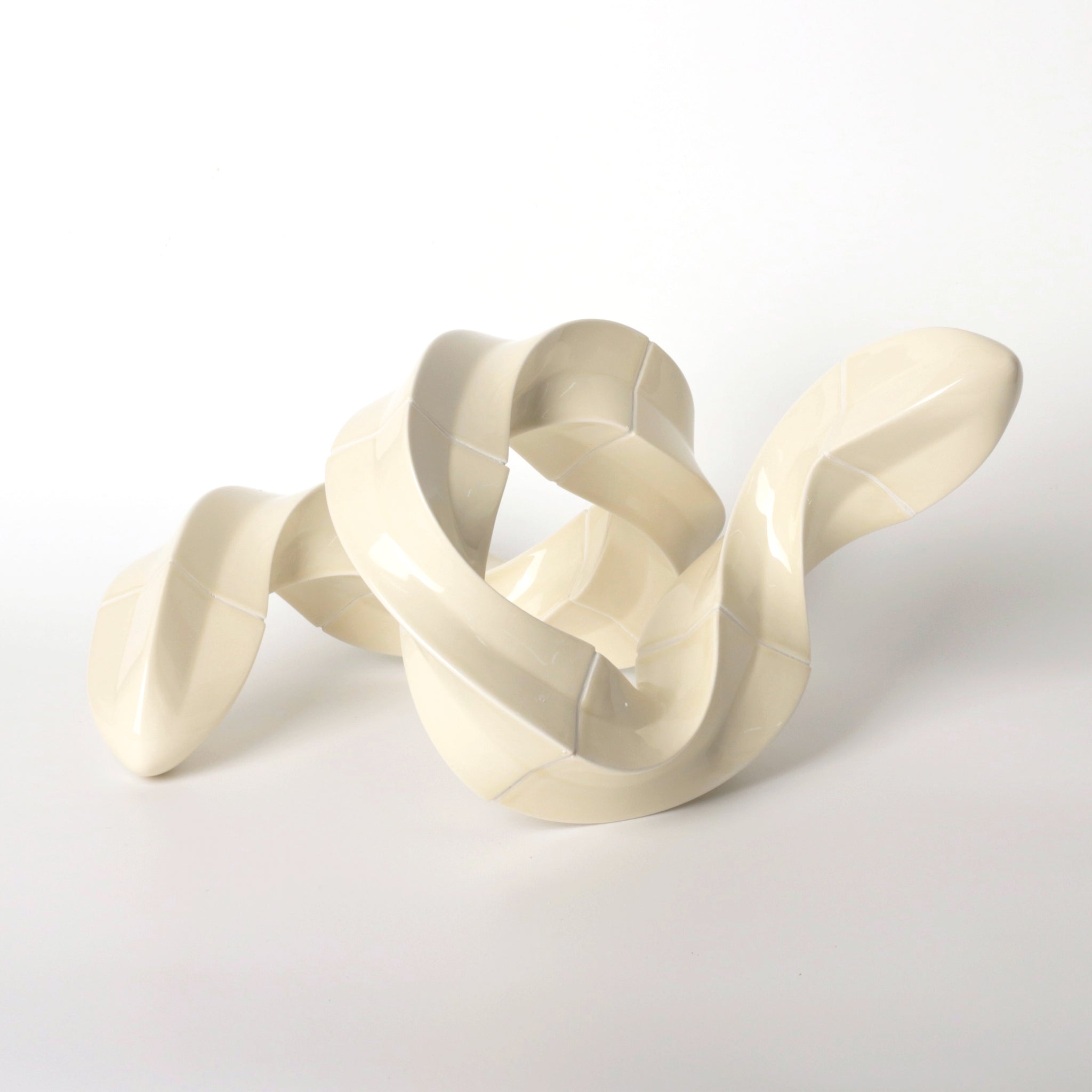 MOBIUS SPRING OBJECT - BEIGE
